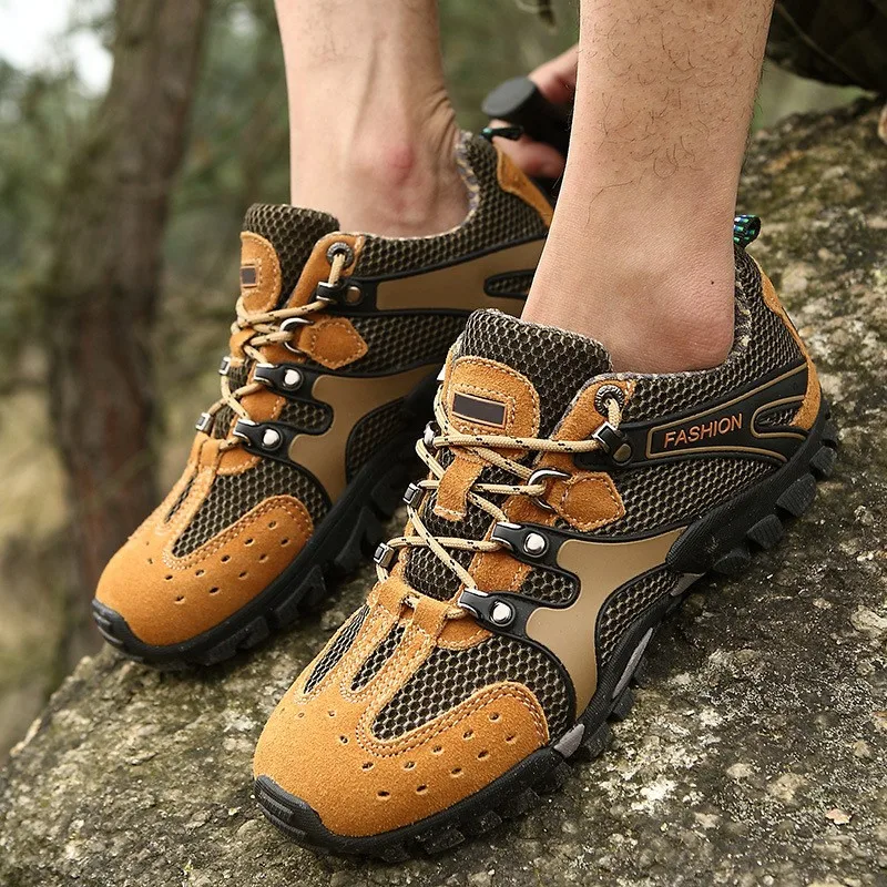 New Arrival High Quality Camping Climbing Mountaining Male Athletic Shoe Breathable Non Slip Outdoor Sneakers Hiking Shoes Men 
New Arrival High Quality Camping Climbing Mountaining Male Athletic Shoe Breathable Non Slip Outdoor Sneakers Hiking Shoes Men