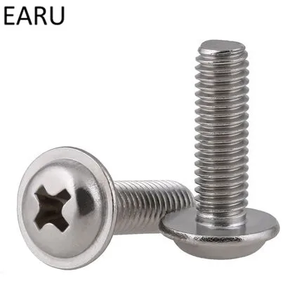 M5*8/10/12/16/20/25/30mm 316 Stainless Steel Round Pan Cross Phillips Head With Washer Pad Computer Screw Bolt f
M5*8/10/12/16/20/25/30mm 316 Stainless Steel Round Pan Cross Phillips Head With Washer Pad Computer Screw Bolt f