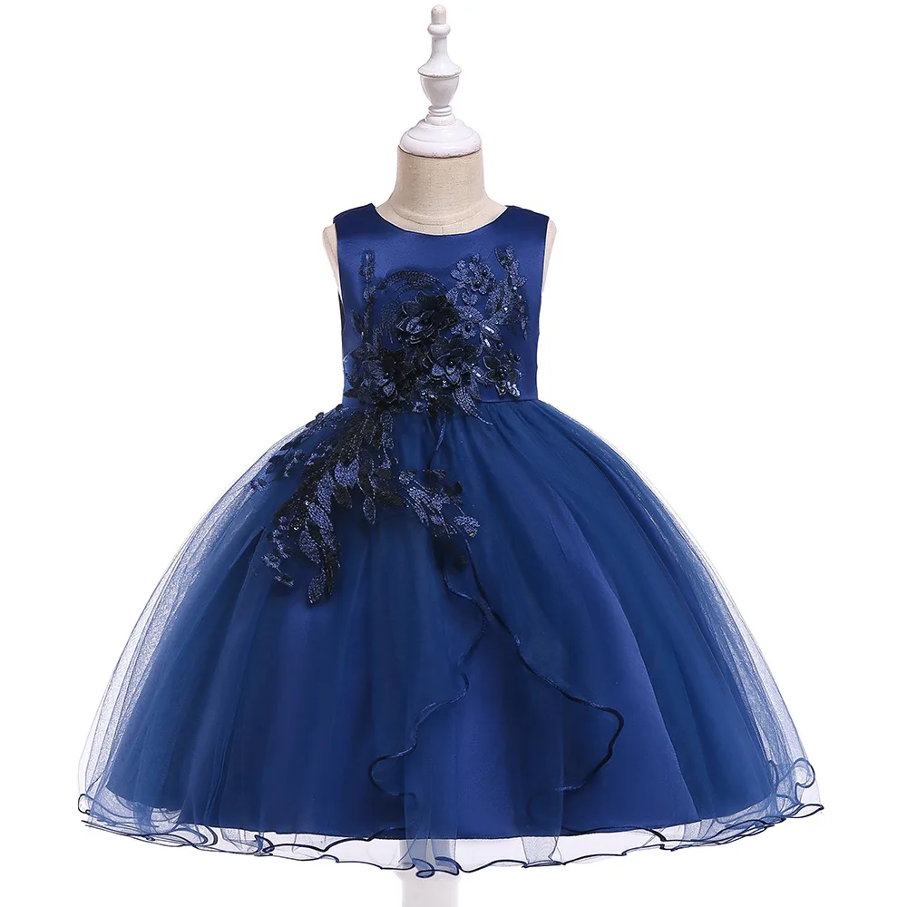 2021 Girls Wedding Dress Children Sleeveless Flower Applique Bodice Tulle Dress Formal Kids Clothing
2021 Girls Wedding Dress Children Sleeveless Flower Applique Bodice Tulle Dress Formal Kids Clothing