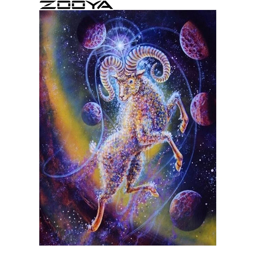 ZOOYA DIY 5D Diamond Painting Goat Constellation All Sticker Diamond Embroidery Mosaic Pictures Full Drill Resin Home Decor R879
ZOOYA DIY 5D Diamond Painting Goat Constellation All Sticker Diamond Embroidery Mosaic Pictures Full Drill Resin Home Decor R879