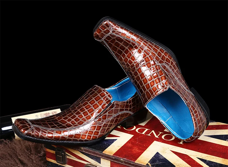 New Imitate Men Oxford Shoes Printed Toes toe-spring Diamond-type Lattice Male Patchwork Dress Shoes Genuine Leather Men's Shoes
New Imitate Men Oxford Shoes Printed Toes toe-spring Diamond-type Lattice Male Patchwork Dress Shoes Genuine Leather Men's Shoes
