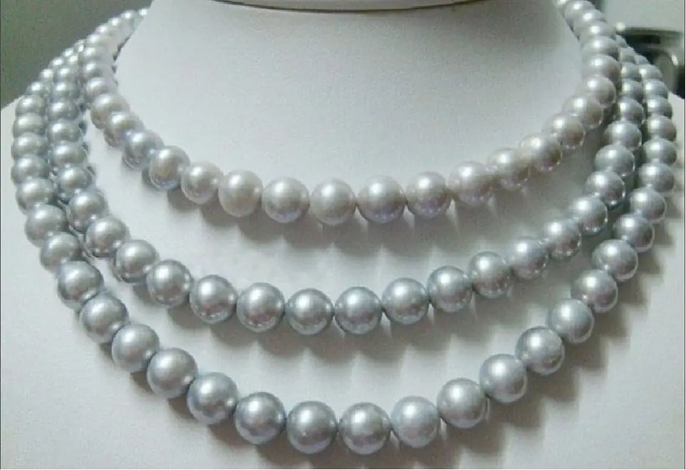 FREE SHIPPING HOT sell new Style Exquisite 9-10mm natural Australian south sea gray pearl necklace gold 50'
FREE SHIPPING HOT sell new Style Exquisite 9-10mm natural Australian south sea gray pearl necklace gold 50'