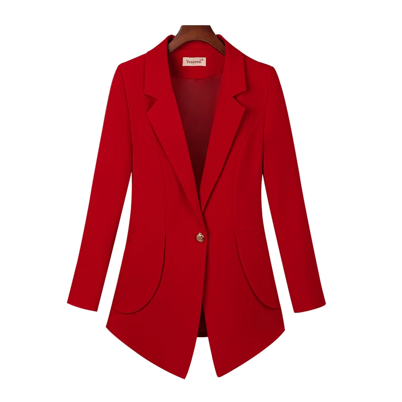 Spring and Autumn Women's plus size fashion elegant casual small suit jacket Slim thin professional office solid color overalls
Spring and Autumn Women's plus size fashion elegant casual small suit jacket Slim thin professional office solid color overalls
