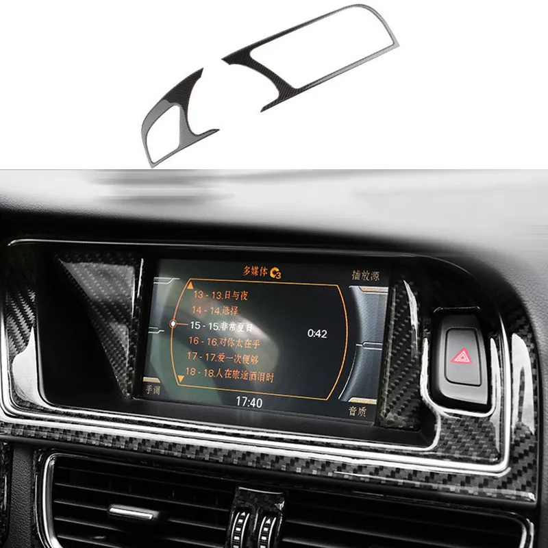 2x 100% Carbon Fiber Center GPS Instrument Frame Cover Trim For Audi A5 09-2017
2x 100% Carbon Fiber Center GPS Instrument Frame Cover Trim For Audi A5 09-2017