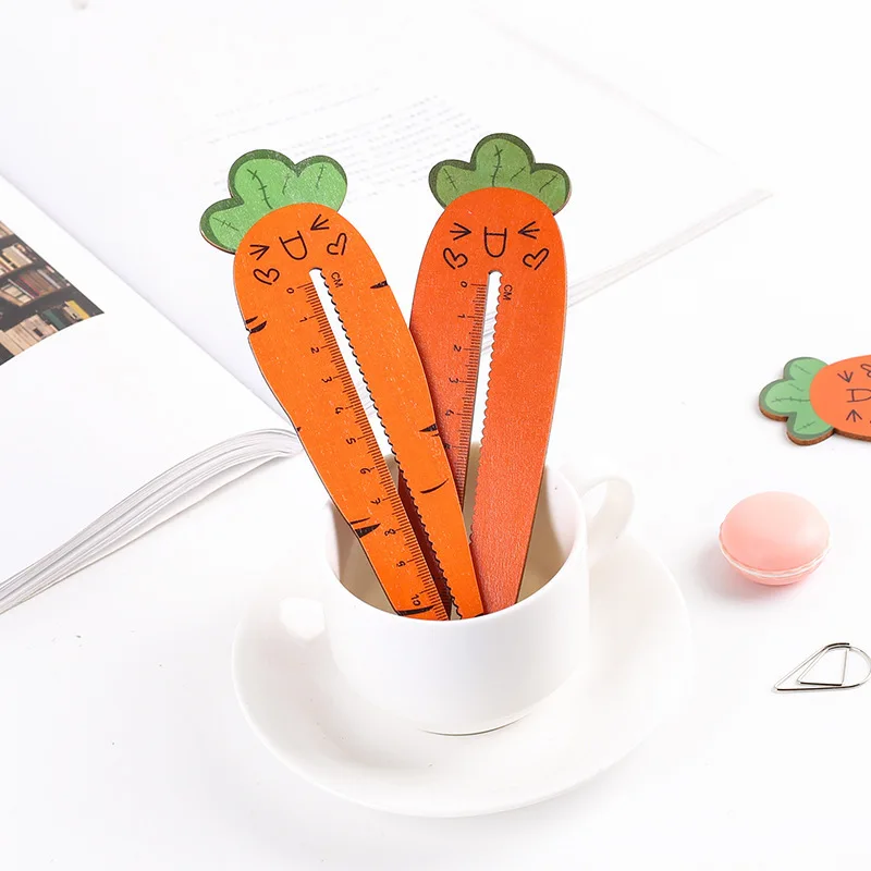 1 PCS 12CM Creative Cute Cartoon Carrot Styling Multi-function Ruler Stationery Lace Brown Wood Ruler Sewing Ruler Office School
1 PCS 12CM Creative Cute Cartoon Carrot Styling Multi-function Ruler Stationery Lace Brown Wood Ruler Sewing Ruler Office School
