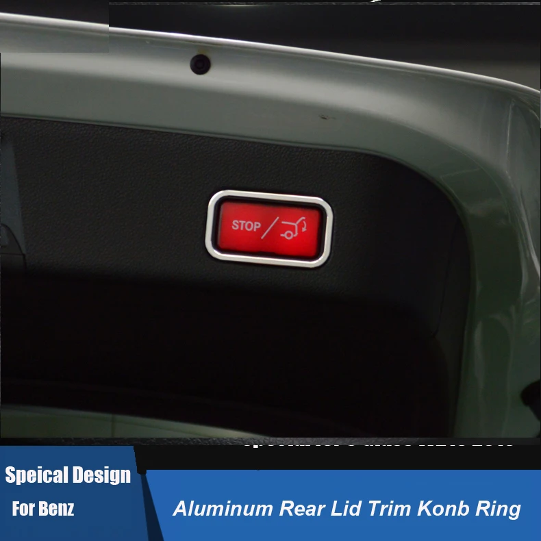 Aluminum alloy Car rear lid Button Knob Trim decoration For Mercedes-Benz AMG GLA GLK CLS ML GL GLE S Glass Styling
Aluminum alloy Car rear lid Button Knob Trim decoration For Mercedes-Benz AMG GLA GLK CLS ML GL GLE S Glass Styling