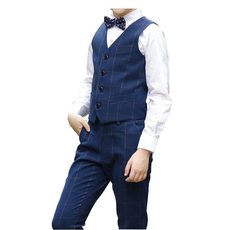 2019 New Boys Plaid Wedding Suits Top Quality 4Pcs Children Formal Costume Suit for Graduation Kids Formal Suits Size 3-14T
2019 New Boys Plaid Wedding Suits Top Quality 4Pcs Children Formal Costume Suit for Graduation Kids Formal Suits Size 3-14T