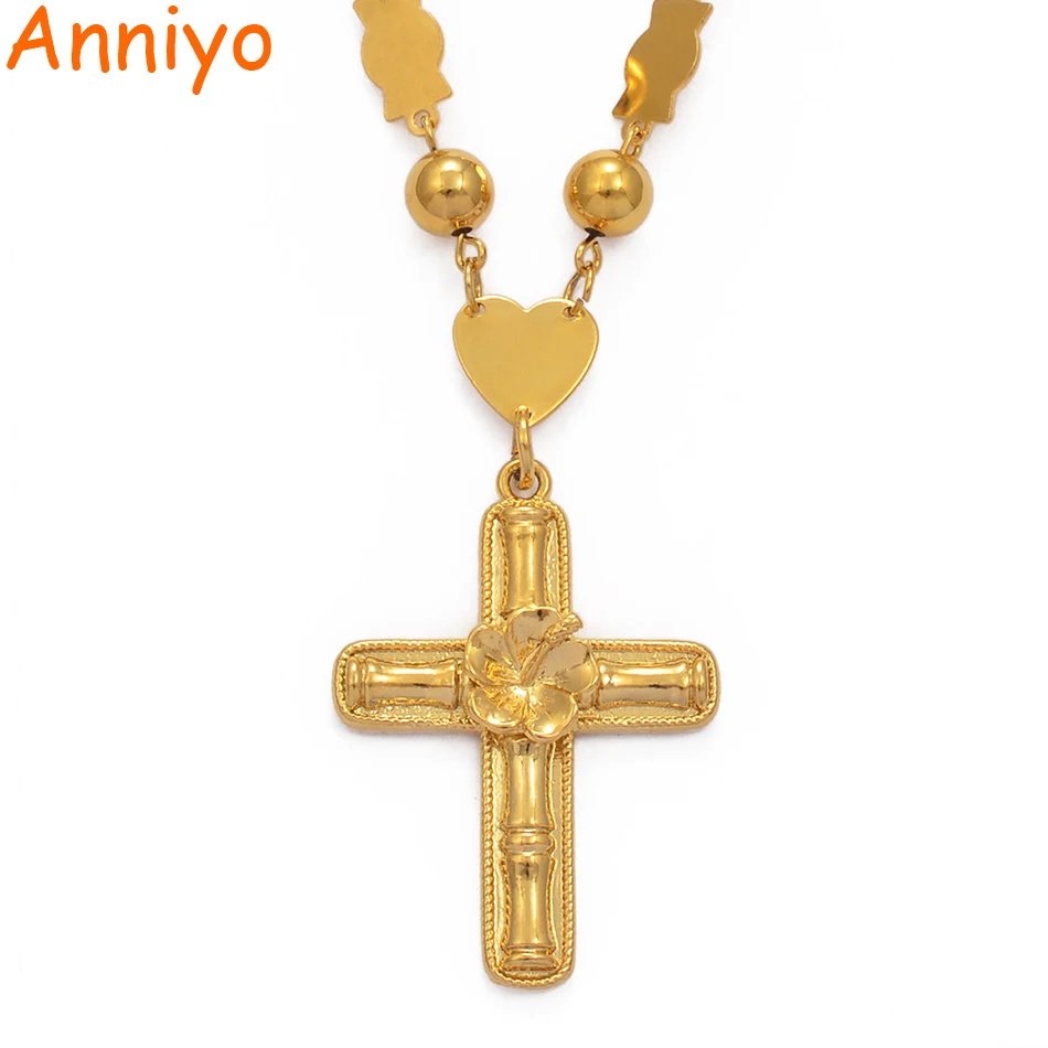 Anniyo Hawaii Flowers Bamboo Cross Pendant Necklaces for Women Men Hibiscus Guam Micronesia Chuuk Pohnpei Jewelry Gifts #211806
Anniyo Hawaii Flowers Bamboo Cross Pendant Necklaces for Women Men Hibiscus Guam Micronesia Chuuk Pohnpei Jewelry Gifts #211806
