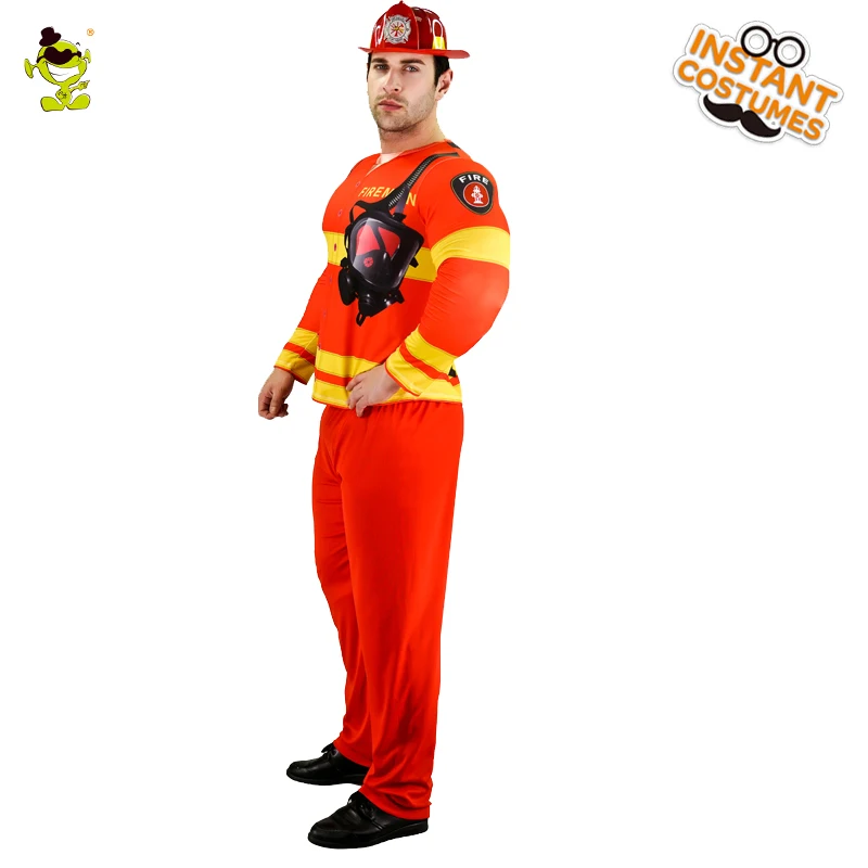 Men's 3D Digital Printing T-Shirt Men's Uniform Fire Fighter Fireman For Party Cosplay Fireman Costumes
Men's 3D Digital Printing T-Shirt Men's Uniform Fire Fighter Fireman For Party Cosplay Fireman Costumes