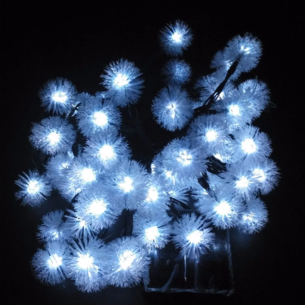 12 М 100 LED Кулон солнечная СВЕТОДИОДНЫЕ лампы строка Огни Украшение Для Елки Партии