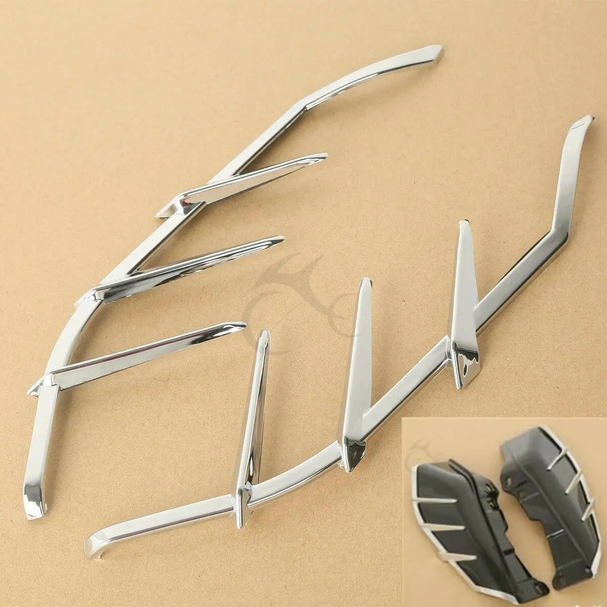 Motorcycle Mid-Frame Air Deflectors Trims For Harley Touring Road Tri Electra Street Glide Ultra Limited FLHX 09-16 15
Motorcycle Mid-Frame Air Deflectors Trims For Harley Touring Road Tri Electra Street Glide Ultra Limited FLHX 09-16 15