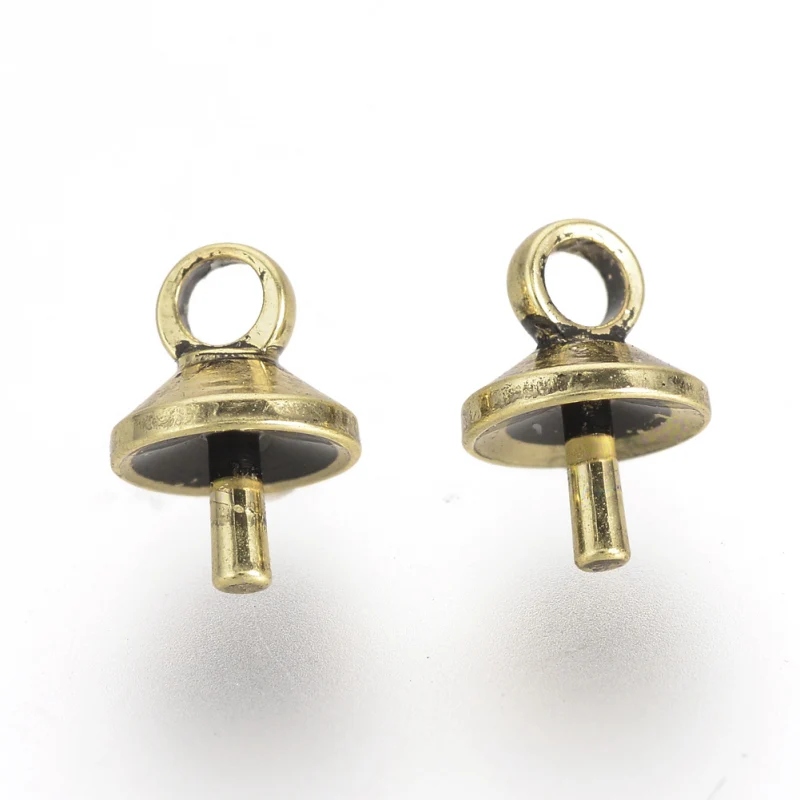 1000pcs Brass Cup Pearl Bail Pin Pendants For Half Drilled Beads 7x5x5mm For DIY Jewelry Making Necklaces Handicrafts Supplies
1000pcs Brass Cup Pearl Bail Pin Pendants For Half Drilled Beads 7x5x5mm For DIY Jewelry Making Necklaces Handicrafts Supplies
