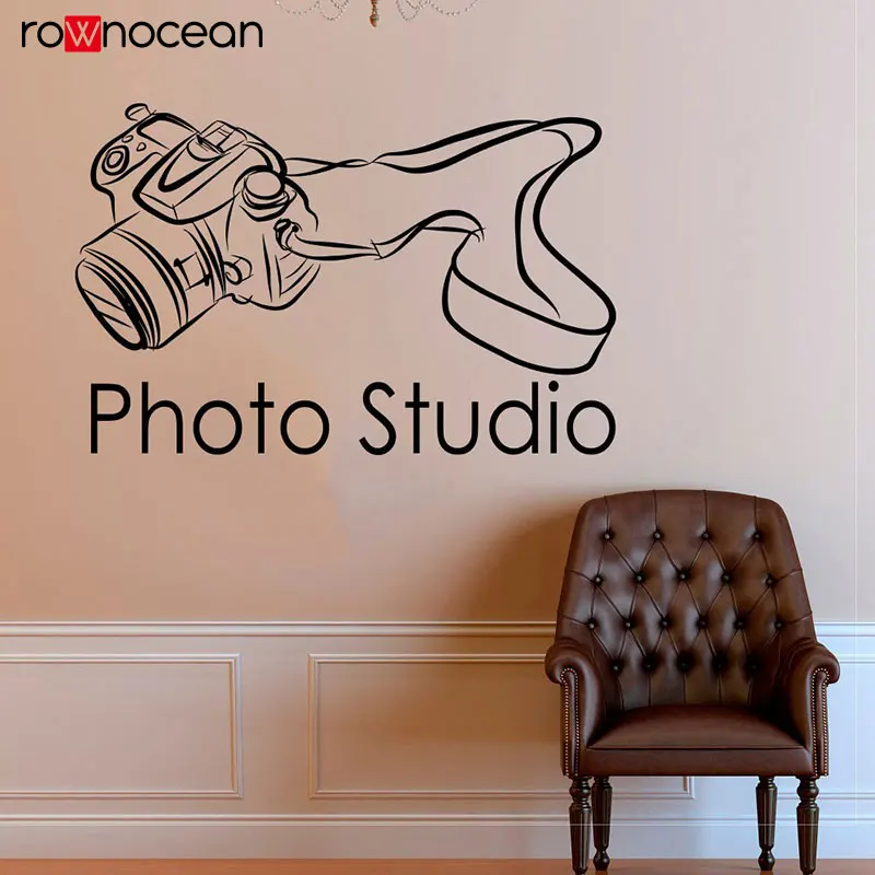 Photo Studio SLR Camera Wall Sticker Vinyl Home Decoration Self-adhesive film Wall Decals Removable Wallpaper Interior Art CA07
Photo Studio SLR Camera Wall Sticker Vinyl Home Decoration Self-adhesive film Wall Decals Removable Wallpaper Interior Art CA07