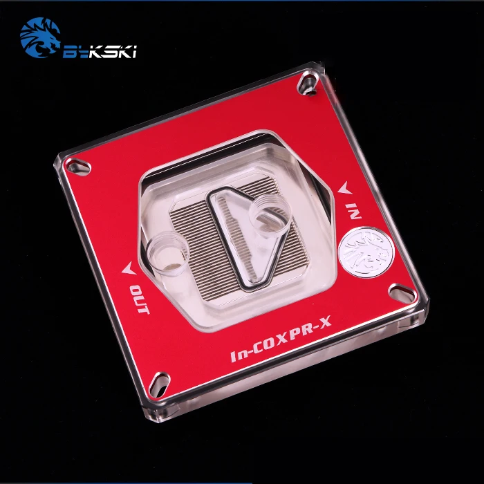 Радиаторный блок водяного охлаждения Bykski для процессора INTEL LGA1150/1151/1155/1156 X99 X299 RGB