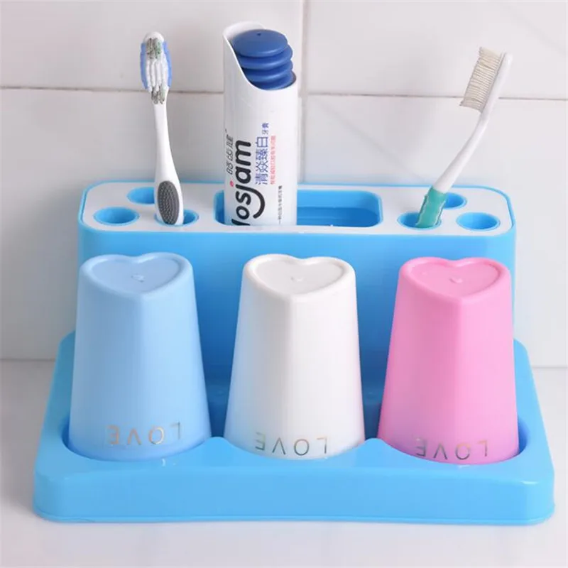 CTREE Toothbrush Holder 4Pcs Set Home Toothbrush/Toothpaste Holders Cups Multifunctional Toothpaste Bathroom Accessories C135
CTREE Toothbrush Holder 4Pcs Set Home Toothbrush/Toothpaste Holders Cups Multifunctional Toothpaste Bathroom Accessories C135