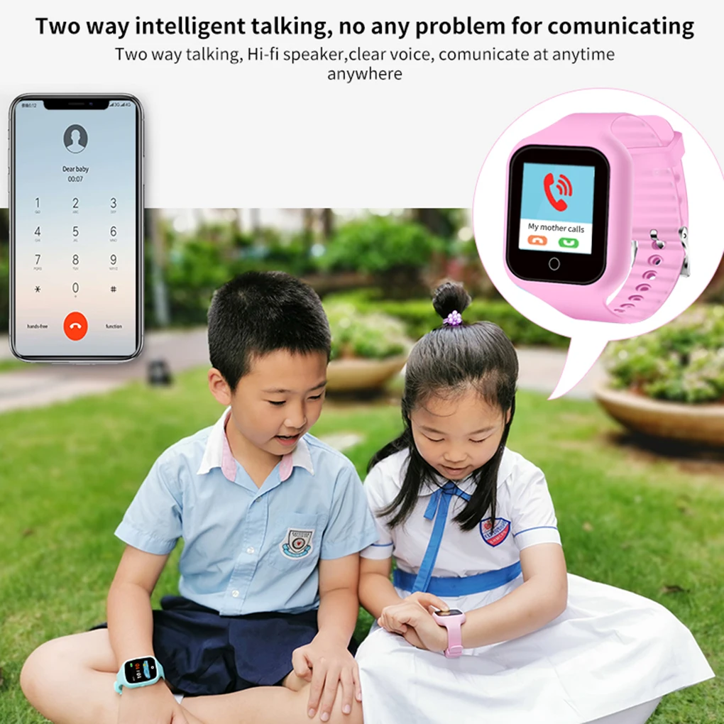elenxs GPS Kid Smart Watch Baby Wristwatch SOS Call Location Device Tracker Touch Screen Smartwatch
elenxs GPS Kid Smart Watch Baby Wristwatch SOS Call Location Device Tracker Touch Screen Smartwatch