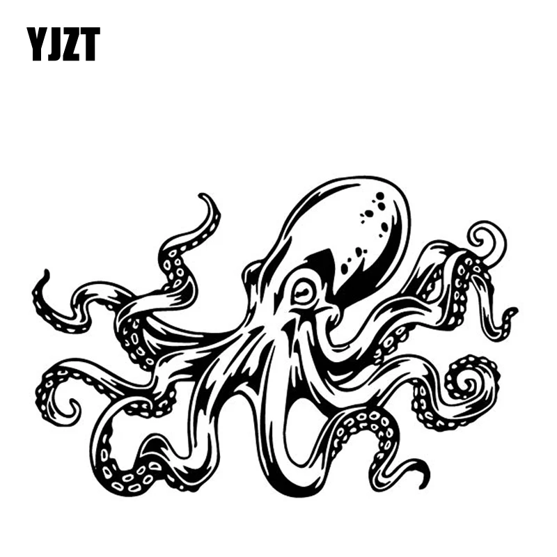 YJZT 17.9CM*11.8CM Octopus Creative Pattern Decorate Car Stickers Body Of Car Vinyl Decal Black/Silver C4-2107
YJZT 17.9CM*11.8CM Octopus Creative Pattern Decorate Car Stickers Body Of Car Vinyl Decal Black/Silver C4-2107