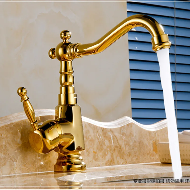 Free Shipping promotion solid brass gold bathroom basin sink faucet for luxury hot cold golden basin sink water mixer taps
Free Shipping promotion solid brass gold bathroom basin sink faucet for luxury hot cold golden basin sink water mixer taps
