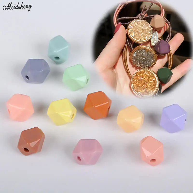 Fashion DIY Acrylic Jewelry Making Accessory Beads Cream colour Hair Loop Pearl Through Hole Hexagonal Pearl Headwear Accessory
Fashion DIY Acrylic Jewelry Making Accessory Beads Cream colour Hair Loop Pearl Through Hole Hexagonal Pearl Headwear Accessory