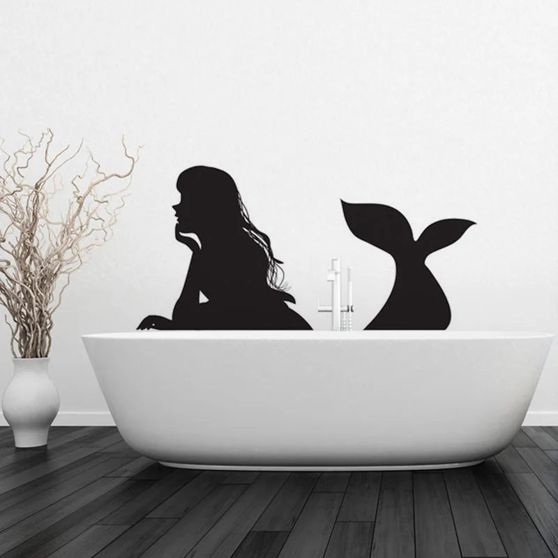 KUCADA Creative Mermaid Bathroom Shower Art Quote Vinyl Wall Sticker DIY Door Glass Stickers WP2433
KUCADA Creative Mermaid Bathroom Shower Art Quote Vinyl Wall Sticker DIY Door Glass Stickers WP2433