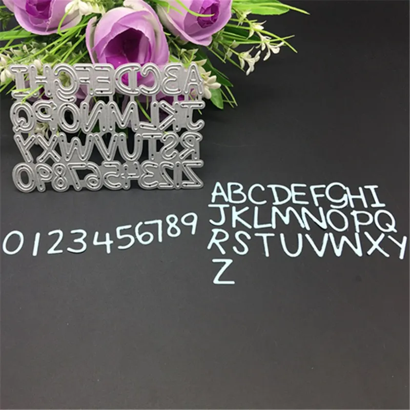 Capital Engish letter digit metal cutting dies Scrapbook Card envelope decorate bookmark ABC stencil invitation decorate cut die
Capital Engish letter digit metal cutting dies Scrapbook Card envelope decorate bookmark ABC stencil invitation decorate cut die