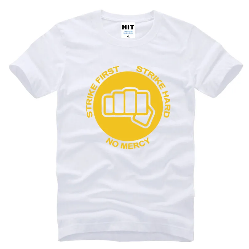 STRIKE FIRST STRIKE HARD Creative Printed Men's T-Shirt T Shirt For Men 2016 New Short Sleeve Cotton Top Tee Camisetas Hombre
STRIKE FIRST STRIKE HARD Creative Printed Men's T-Shirt T Shirt For Men 2016 New Short Sleeve Cotton Top Tee Camisetas Hombre