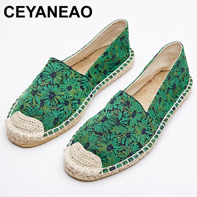Эспадрильи CEYANEAOFashion в этническом стиле, Повседневная джинсовая обувь на плоской подошве с бантом, с принтом, вышивка, без застежки, рыбаки, обувь из пеньковой веревки
Эспадрильи CEYANEAOFashion в этническом стиле, Повседневная джинсовая обувь на плоской подошве с бантом, с принтом, вышивка, без застежки, рыбаки, обувь из пеньковой веревки