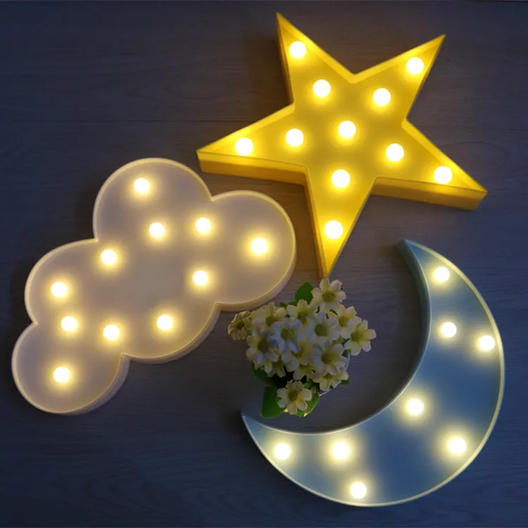 LED Night Light Moon Cloud Lamp Novelty Luminaria Star Nightlight Home Atmosphere Decor Night Lamp For Kid Gift Decoration
LED Night Light Moon Cloud Lamp Novelty Luminaria Star Nightlight Home Atmosphere Decor Night Lamp For Kid Gift Decoration