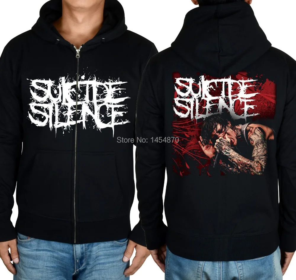 9 kinds pollover zipper Rocker sudadera Suicide silence Rock Hoodies brand clothing Heavy Metal Cotton Sweatshirt Punk tracksuit
9 kinds pollover zipper Rocker sudadera Suicide silence Rock Hoodies brand clothing Heavy Metal Cotton Sweatshirt Punk tracksuit