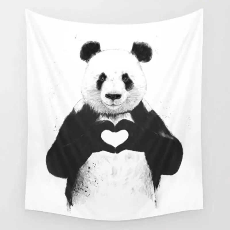 Europe And The United States Style Love Panda Beach Towel Indoor Tablecloth Tapestries Cushion Wall Towel tapestry
Europe And The United States Style Love Panda Beach Towel Indoor Tablecloth Tapestries Cushion Wall Towel tapestry