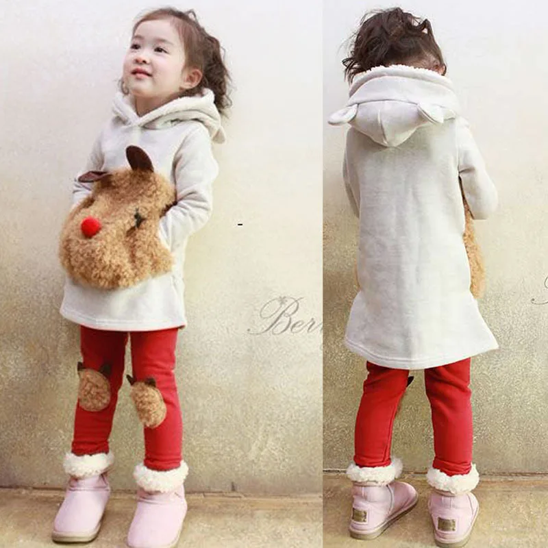 2019 Children Clothing Sets Winter Warm Girl Clothes Thicken Sweatshirt Leggings Suit Cartoon Panda Kids Coat Pants Set Clothes
2019 Children Clothing Sets Winter Warm Girl Clothes Thicken Sweatshirt Leggings Suit Cartoon Panda Kids Coat Pants Set Clothes