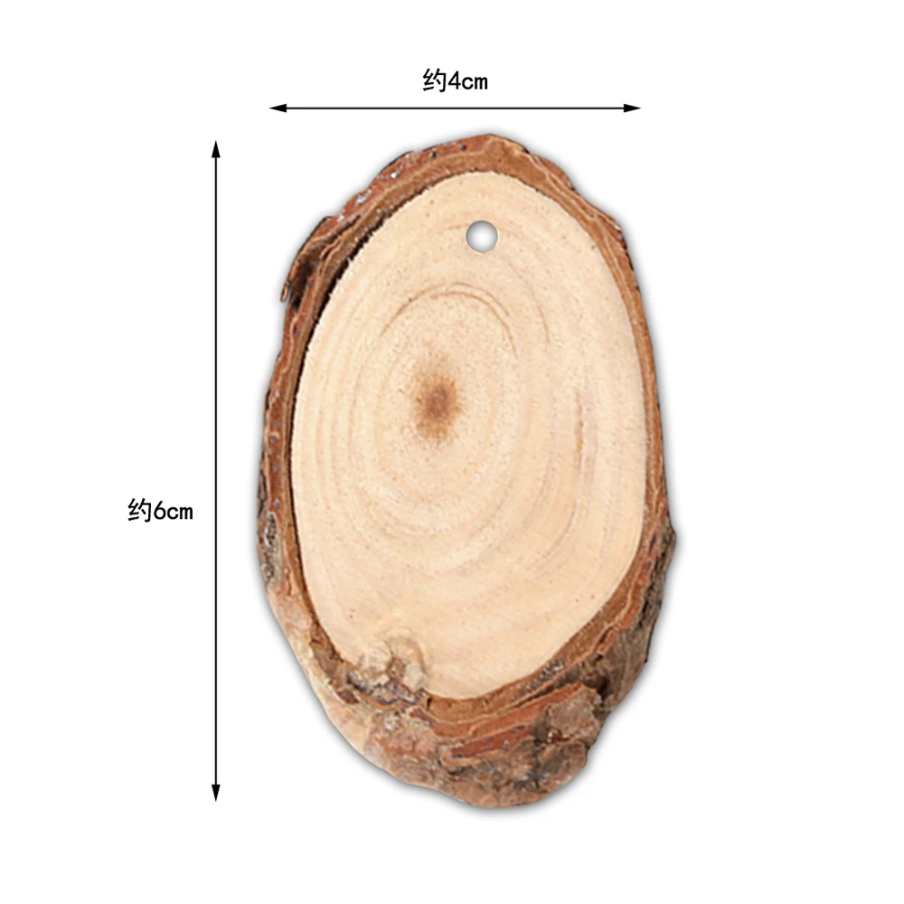 100Pcs Unfinished Natural Round Wood Slices Circles With Tree Bark Log Discs For DIY Crafts Wedding Party Painting Decor
100Pcs Unfinished Natural Round Wood Slices Circles With Tree Bark Log Discs For DIY Crafts Wedding Party Painting Decor