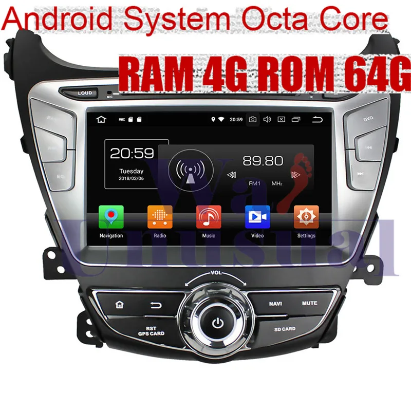 WANUSUAL Octa Core Android 8.0 Car DVD Autovideo Player for Hyundai Elantra 2014-2015 GPS Navigation 2Din Radio Media Center MP4
WANUSUAL Octa Core Android 8.0 Car DVD Autovideo Player for Hyundai Elantra 2014-2015 GPS Navigation 2Din Radio Media Center MP4
