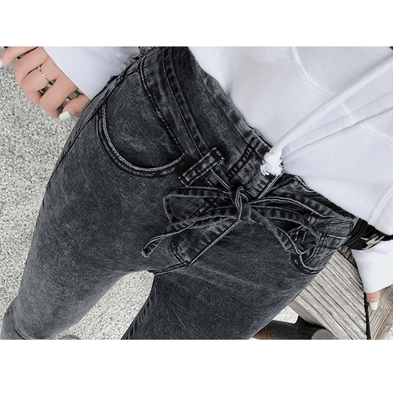 JUJULAND High Waist Jeans Women Streetwear Bandage Denim Plus Size Jeans Femme Pencil Pants Skinny Jeans Woman 3038
JUJULAND High Waist Jeans Women Streetwear Bandage Denim Plus Size Jeans Femme Pencil Pants Skinny Jeans Woman 3038