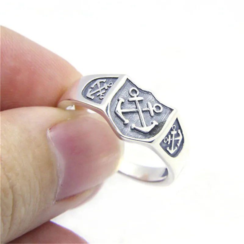 Size 6-10 Lady Girls 925 Sterling Silver Anchor Ring Jewelry Newest S925 Fashion Cross Ring
Size 6-10 Lady Girls 925 Sterling Silver Anchor Ring Jewelry Newest S925 Fashion Cross Ring