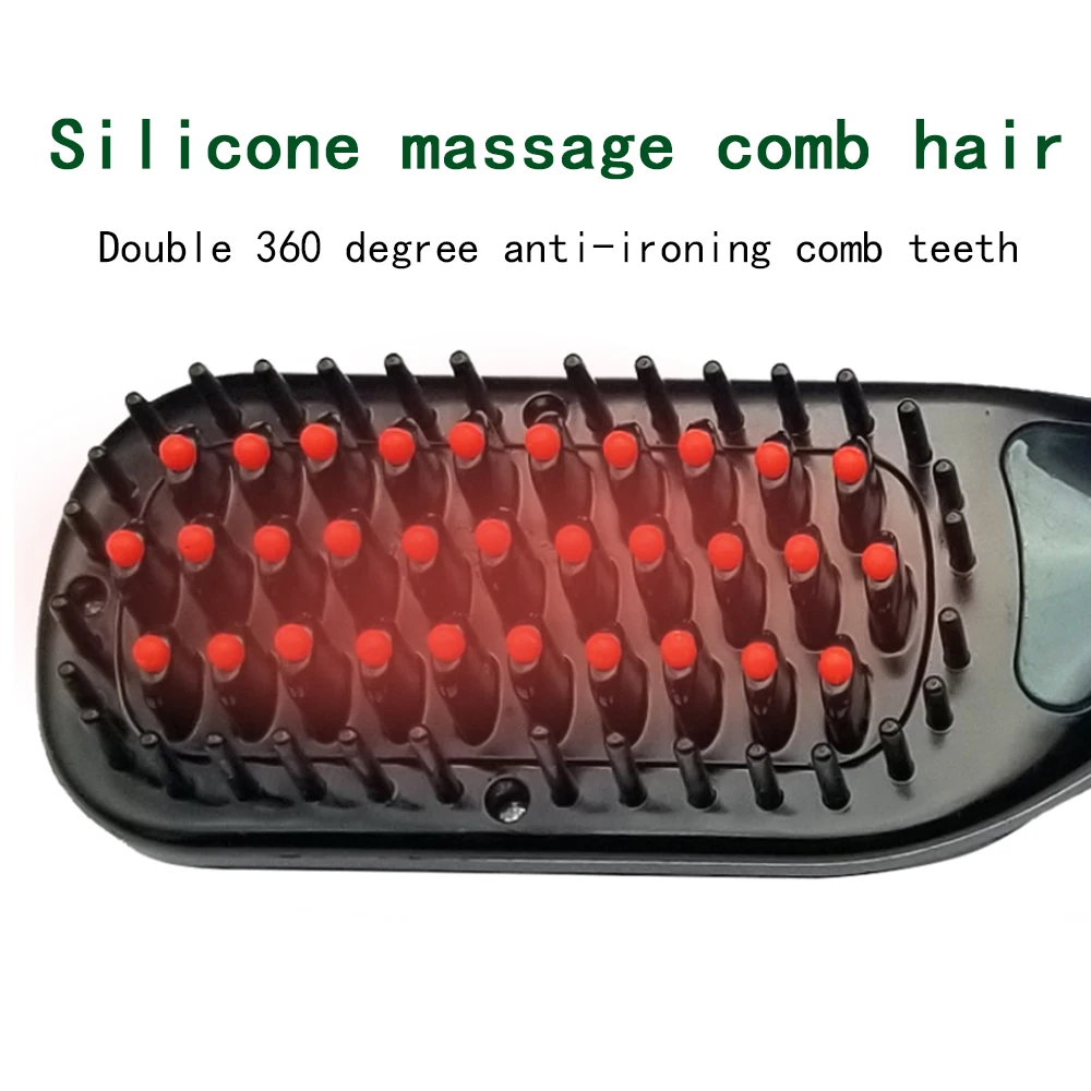 LCD Comb Brush Hair Straightener New Ceramic Hair Straightening Brush Comb Irons Electric Hair Straightener Brush
LCD Comb Brush Hair Straightener New Ceramic Hair Straightening Brush Comb Irons Electric Hair Straightener Brush