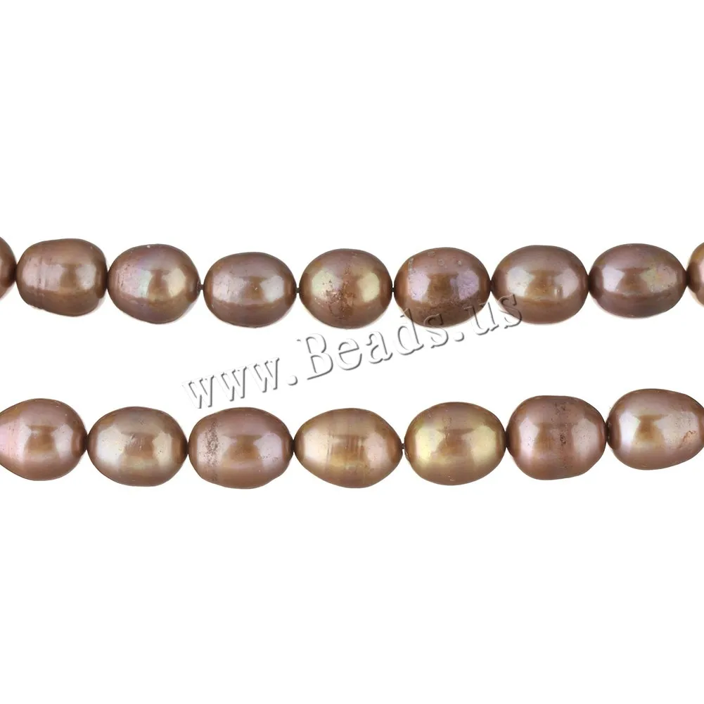 Cultured Rice Freshwater Pearl Beads Coffee Color 9-10mm Approx 0.8mm Sold Per Approx 15 Inch Strand
Cultured Rice Freshwater Pearl Beads Coffee Color 9-10mm Approx 0.8mm Sold Per Approx 15 Inch Strand