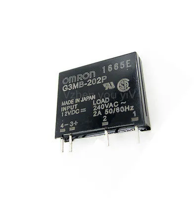 5PCS/Lot G3MB-202P-12VDC G3MB-202P 12V DC-AC SSR 12VDC/240VAC 2A Solid State Relay
5PCS/Lot G3MB-202P-12VDC G3MB-202P 12V DC-AC SSR 12VDC/240VAC 2A Solid State Relay