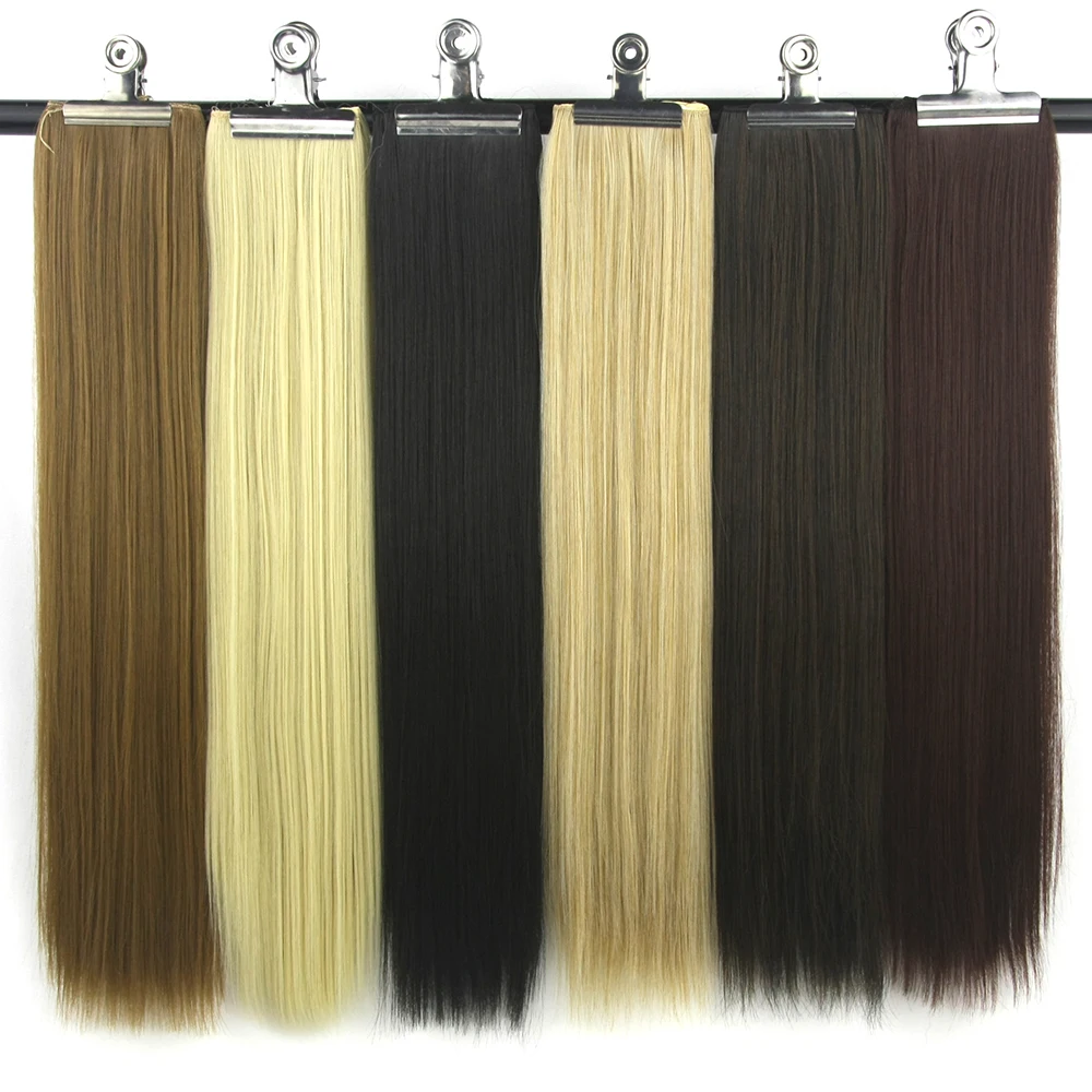 Soowee 22 Colors 120g Synthetic Hair Long Straight Black Blonde Clip In Hair Extensions Hairpiece Cheveux
Soowee 22 Colors 120g Synthetic Hair Long Straight Black Blonde Clip In Hair Extensions Hairpiece Cheveux