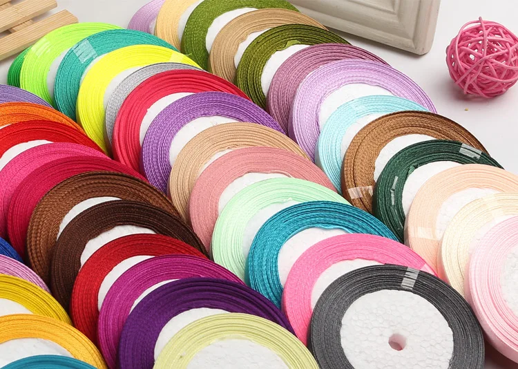 Hot sale (25 yards/roll ) 6mm Single Silk Satin Ribbon Wedding Party Decoration Gift Wrapping Christmas Sewing Fabric Hand DIY
Hot sale (25 yards/roll ) 6mm Single Silk Satin Ribbon Wedding Party Decoration Gift Wrapping Christmas Sewing Fabric Hand DIY