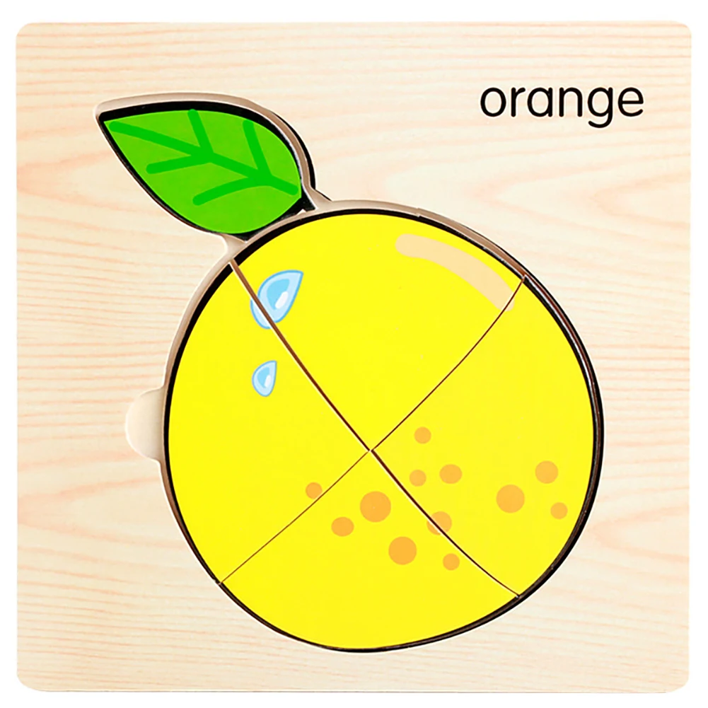 Wooden Fruit Vegetable 3D Jigsaw Puzzles Square Board Children Educational Toy
Wooden Fruit Vegetable 3D Jigsaw Puzzles Square Board Children Educational Toy