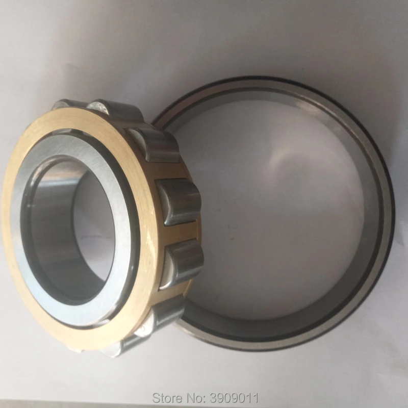 

SHLNZB Bearing 1Pcs N1007 N1007E N1007M N1007EM N1007ECM C3 35*62*14mm Brass Cage Cylindrical Roller Bearings