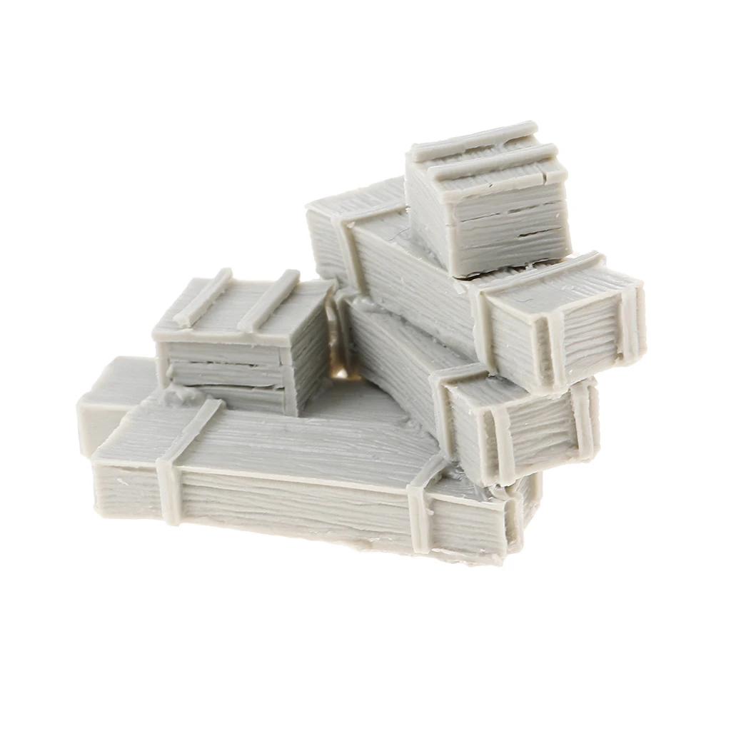 Набор фигурок из смолы 1/35, 6 ящиков, миниатюрные военные игры, декорации времен Второй мировой войны, набор для детей Неокрашенная модель
Набор фигурок из смолы 1/35, 6 ящиков, миниатюрные военные игры, декорации времен Второй мировой войны, набор для детей Неокрашенная модель