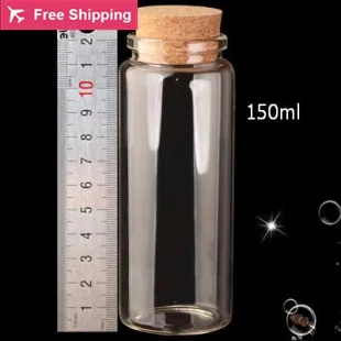 10pcs 50ml--150ml 47mm Diameter Empty Glass Bottles With Cork DIY Transparent Glass Jars Containers Vials Scented Tea Bottles
10pcs 50ml--150ml 47mm Diameter Empty Glass Bottles With Cork DIY Transparent Glass Jars Containers Vials Scented Tea Bottles