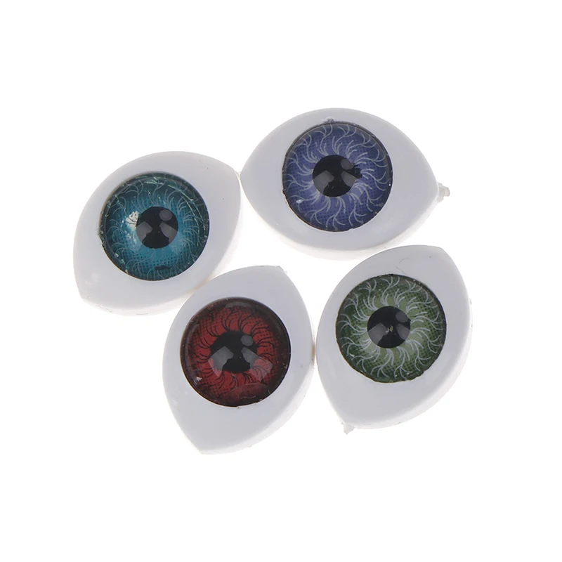20 Pcs/lot 15 x 10mm Plastic Doll Safety Eyes For Animal Toy Puppet Making DIY Craft Accessories
20 Pcs/lot 15 x 10mm Plastic Doll Safety Eyes For Animal Toy Puppet Making DIY Craft Accessories