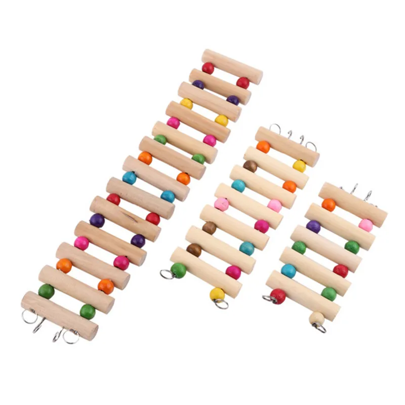 1Pc 5 Ladder Natural Wooden Bird Toys Birds Pets Parrots Ladders Climbing Toy Hanging Bridge Colorful Balls
1Pc 5 Ladder Natural Wooden Bird Toys Birds Pets Parrots Ladders Climbing Toy Hanging Bridge Colorful Balls