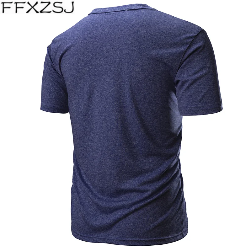 FFXZSJ Brand summer 2019 men's T-shirt men's casual round neck plain short sleeved T-shirt
FFXZSJ Brand summer 2019 men's T-shirt men's casual round neck plain short sleeved T-shirt