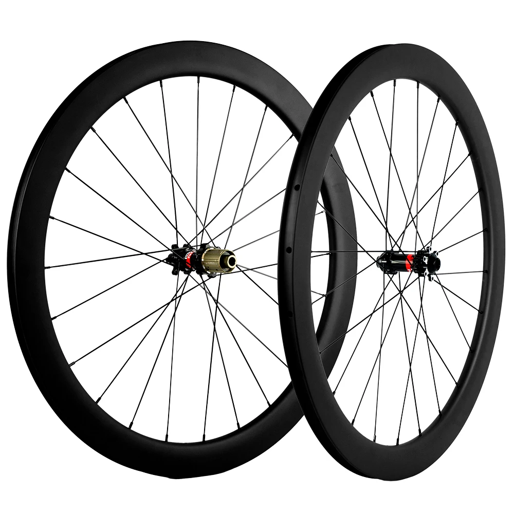 Disc Brake Wheels 50mm Disk Road Bike 700C Carbon Wheels 100*12mm 142*12mm Clincher Tubular Thru Axle Center Lock|6 bolts
Disc Brake Wheels 50mm Disk Road Bike 700C Carbon Wheels 100*12mm 142*12mm Clincher Tubular Thru Axle Center Lock|6 bolts