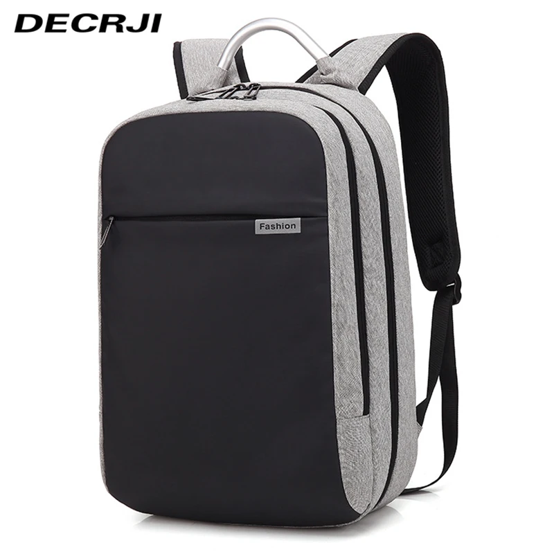 DECRJI Anti-theft Men Business Backpacks Computer Bagpacks Waterproof Oxford Male Travel Backpack Large Capacity Escolar Mochila
DECRJI Anti-theft Men Business Backpacks Computer Bagpacks Waterproof Oxford Male Travel Backpack Large Capacity Escolar Mochila