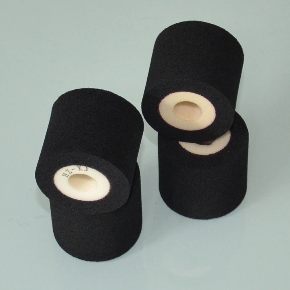 Black Diameter 36mm Height 32mm black solid ink roller for ink roller coding machine
Black Diameter 36mm Height 32mm black solid ink roller for ink roller coding machine